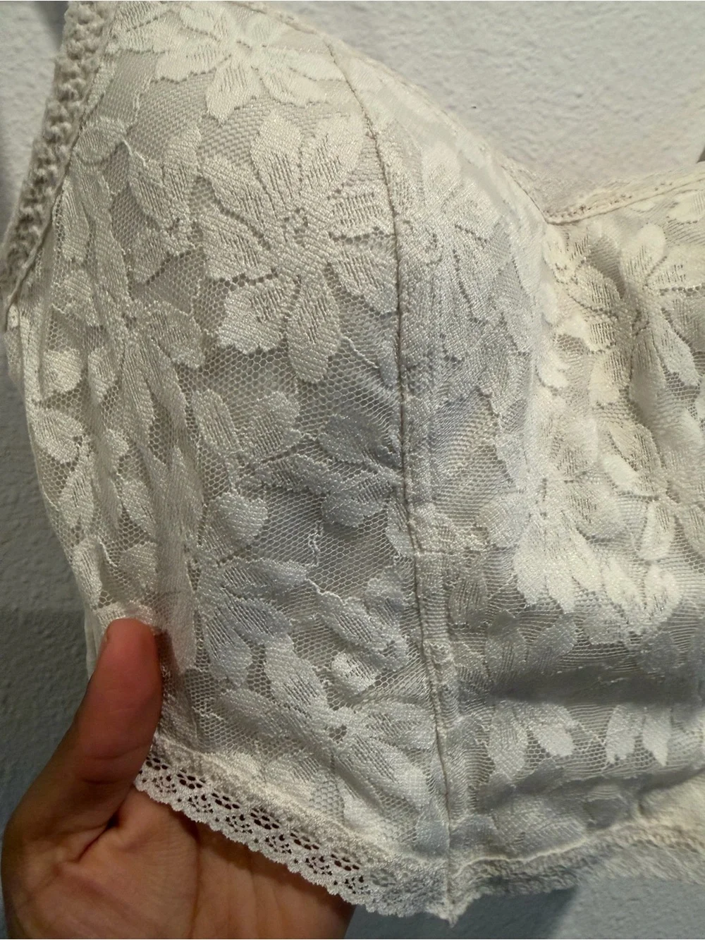 PINK Victorias Secret lace longline